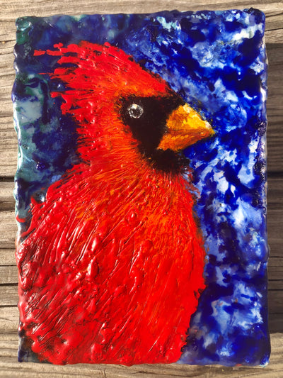 Red Cardinal: #10 Ebay Auction 100% of sale goes to Charity: Water
