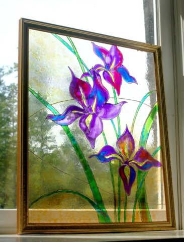 Faux Stained Glass