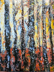 Encaustic Forest Ceramic Tile - Indoor and Outdoor Tiles