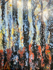 Encaustic Forest Ceramic Tile - Indoor and Outdoor Tiles