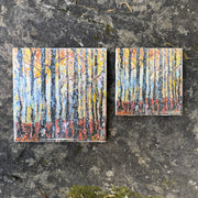 Encaustic Forest Ceramic Tile - Indoor and Outdoor Tiles