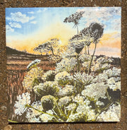 September Glow: Queen Anne's Lace - Indoor and Outdoor Tiles