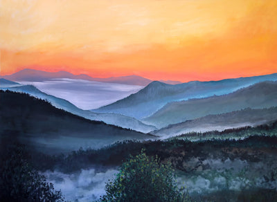 Blue Ridge Mountains : Fine Art Print