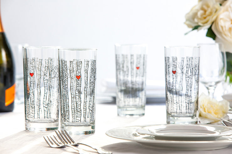 Birch Tree Glasses