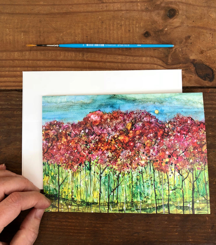 Spring Forest : Greeting Card