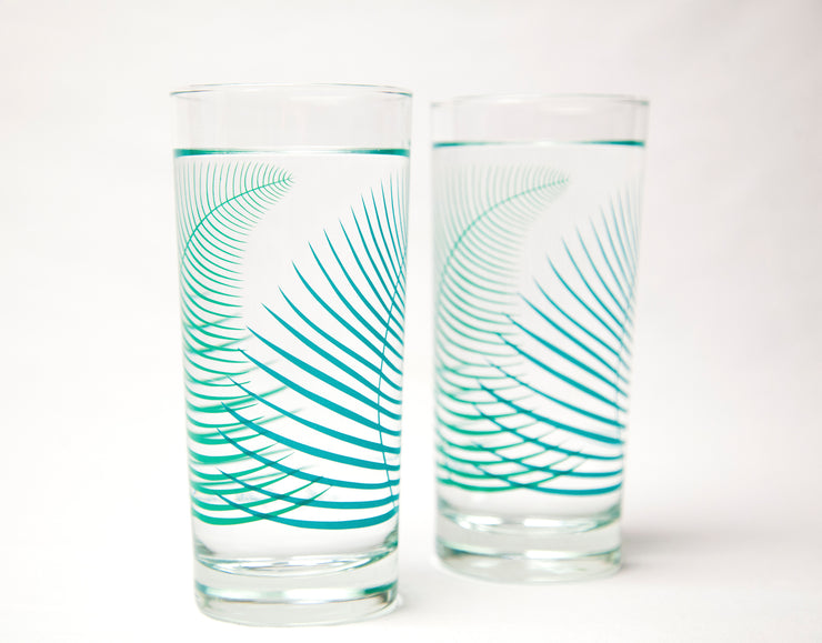Thistle and Fern Gift Set : Card and Glasses