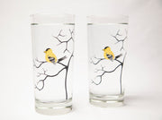 Goldfinch Gift Set : Card and Glasses