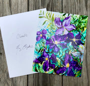 Purple Clematis : Prints