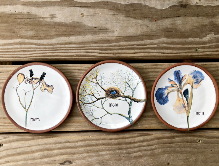 Personalized Jewelry Dishes: Handmade Pottery Ring Dishes - Pick your Design