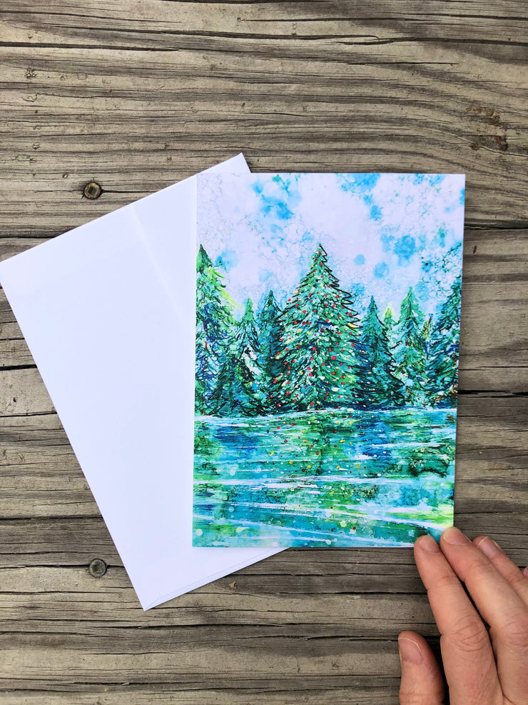 Peace & Joy : Greeting Card