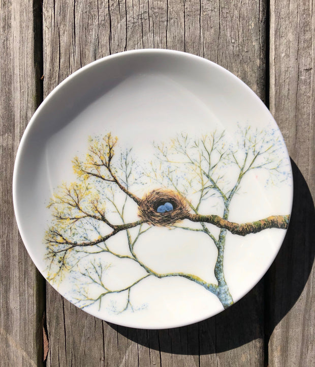 Birds Nest Porcelain Plates