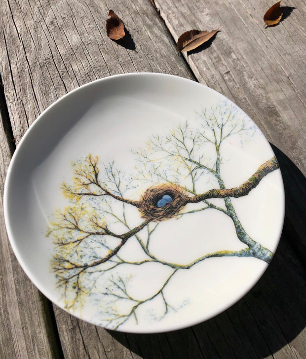 Birds Nest Porcelain Plates