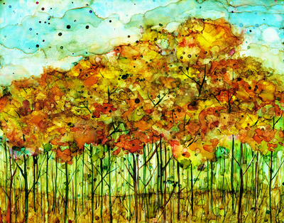 Autumn Forest : Greeting Card