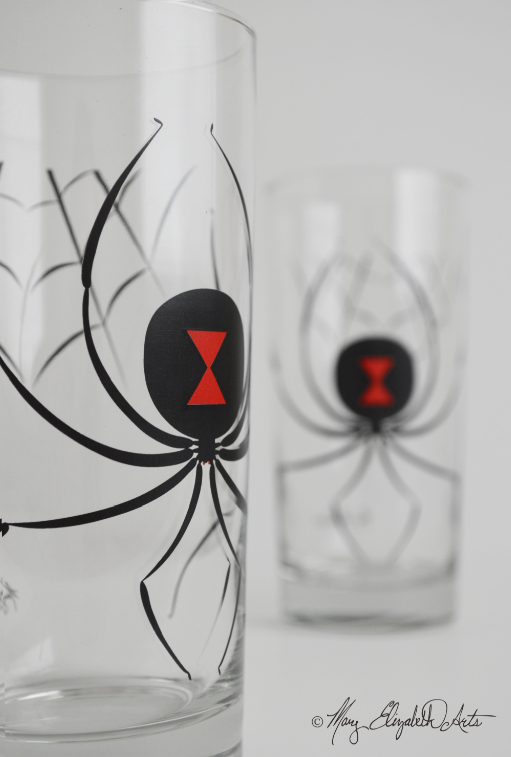 Black Widow Spider Glasses