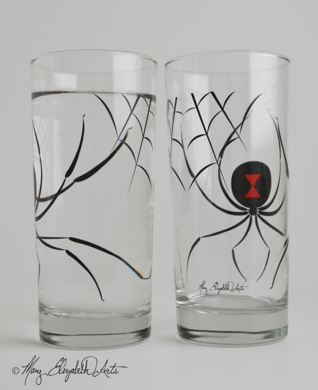 Black Widow Spider Glasses