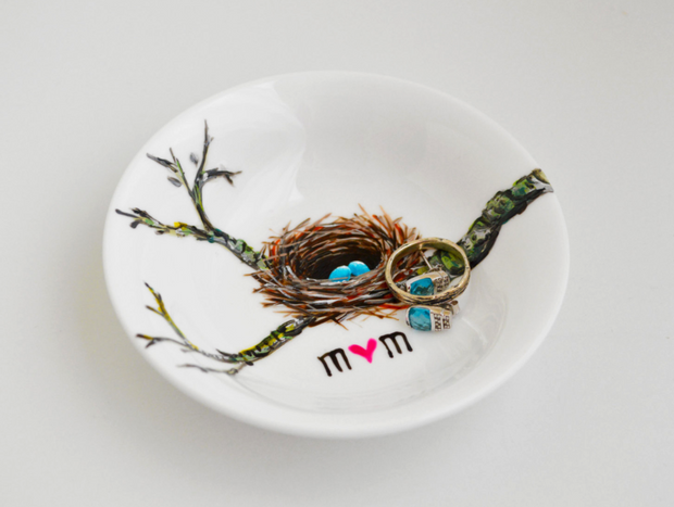 Birds Nest Jewelry Dish