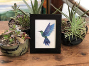 Hummingbird Gift Set : Highball Classes and Greeting Card