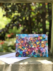 Field of Flowers: Greeting Card