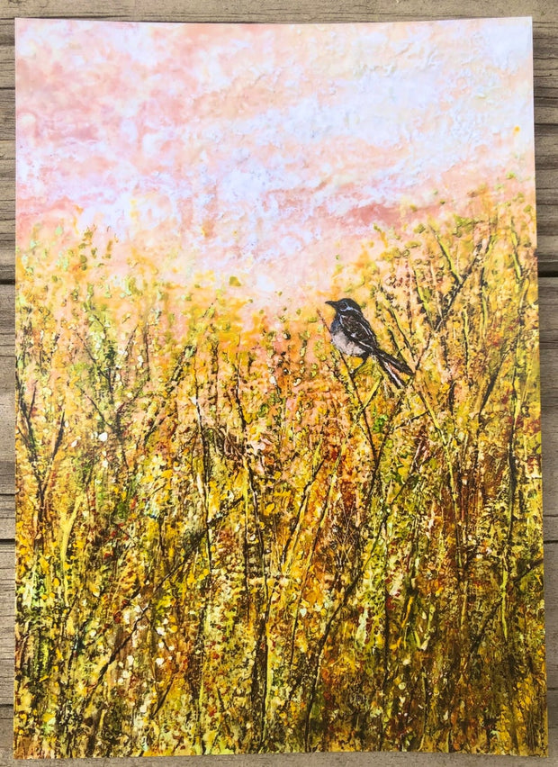 Sparrow in the Meadow