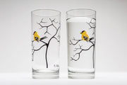 Goldfinch Gift Set : Card and Glasses