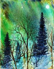 Ethereal Night : Greeting Card