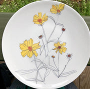 Pretty Little Weeds : Dishwasher Safe Plates