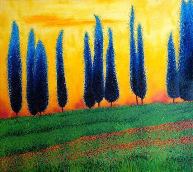 Tuscan Landscape : Greeting Card