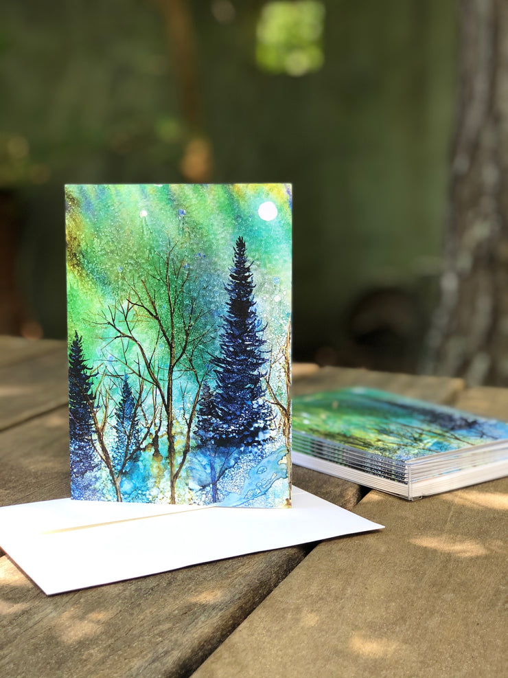 Ethereal Night : Greeting Card