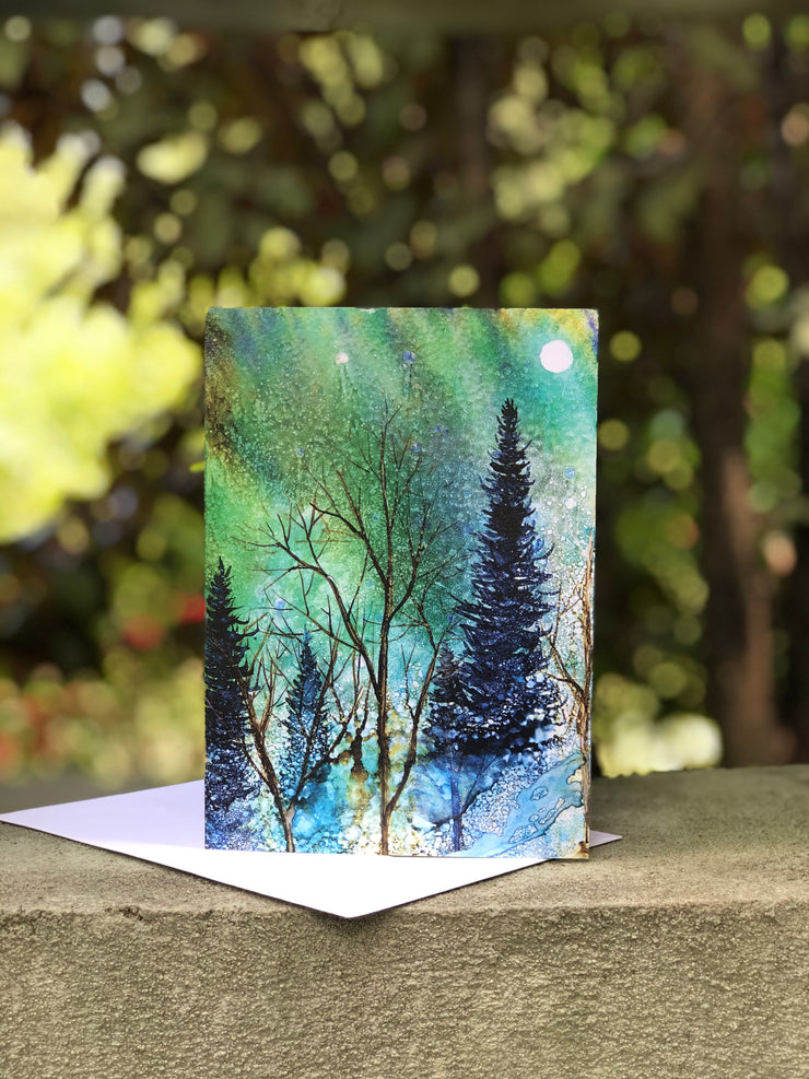 Ethereal Night : Greeting Card