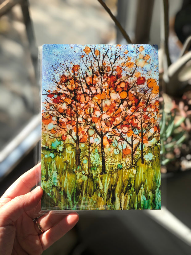 Happy Fall Trees : Prints