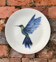 Hummingbird Porcelain Plates