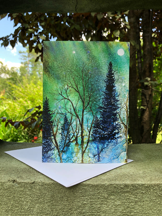 Ethereal Night : Greeting Card