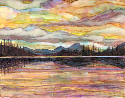 Lake Sunset : Prints